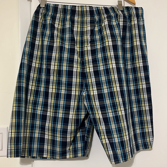 Sleep Therapy Time To Relax (Wal-Mart) Plaid XXL Men’s Shorts NWT $15 - Picture 6 of 13